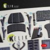 KELIK K48047 F-35A LIGHTNING II INTERIOR 3D DECALS FOR KITTY HAWK KIT 1/48